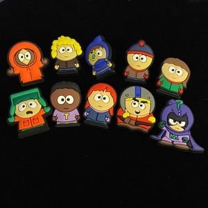10 pc Croc South Park charms